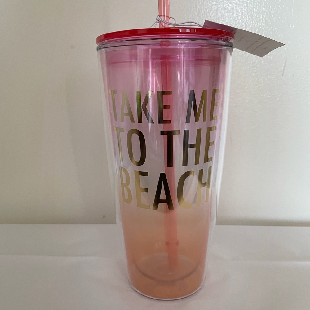 Take Me To The Beach Acrylic Tumbler
